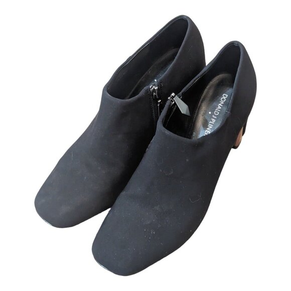 Donald J Pliner Womens Black High Heel Shoe Wedge Size‎ 10 - Picture 9 of 16